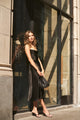 Camille Dress in Silky Black