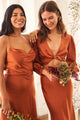 Lauren Top in Silky Rust
