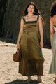 Danielle Dress in Hunter