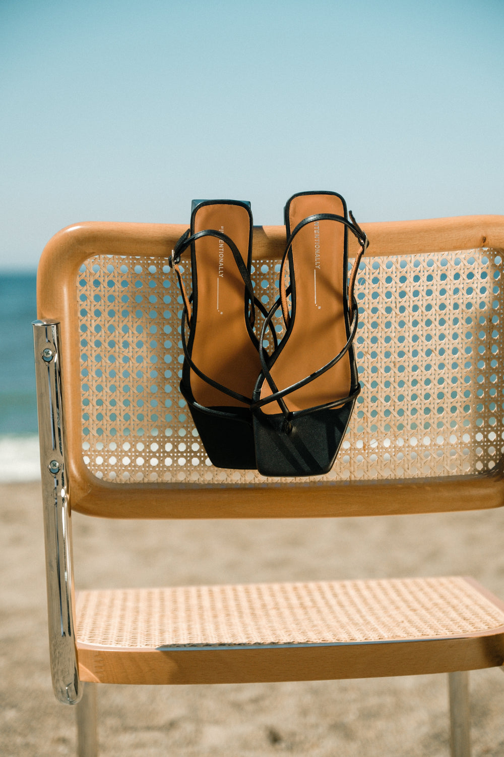 Intentionally Blank Fifi Heel in Black - Whimsy & Row
