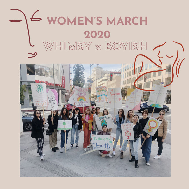Women's March: Whimsy x Boyish - Whimsy & Row