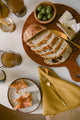 Napkins set of 4 in Topaz Linen