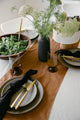 Linen Table Runner in Tan