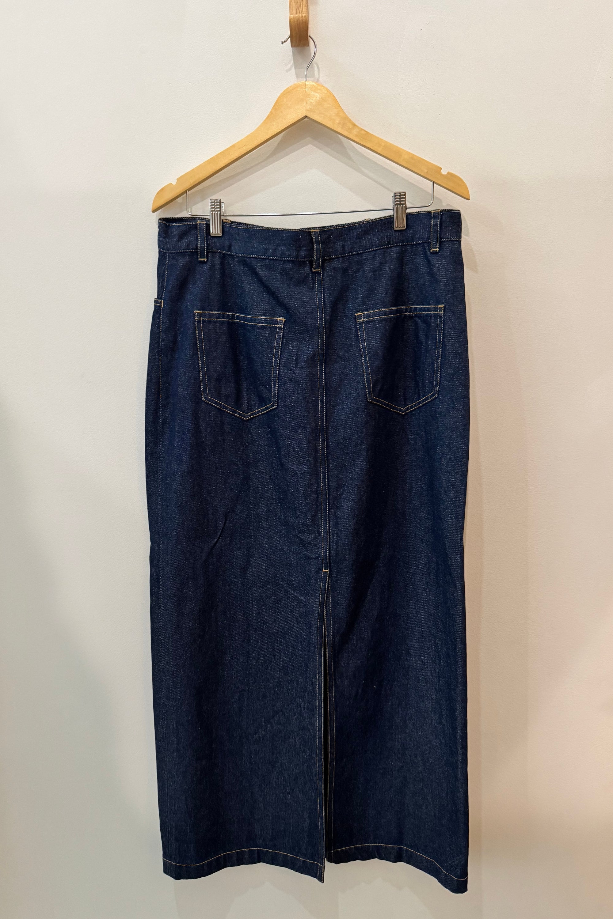 Sample Sale Alanis Skirt in Dark Denim - Whimsy & Row