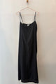 Sample Sale Soliel Dress in Black Linen