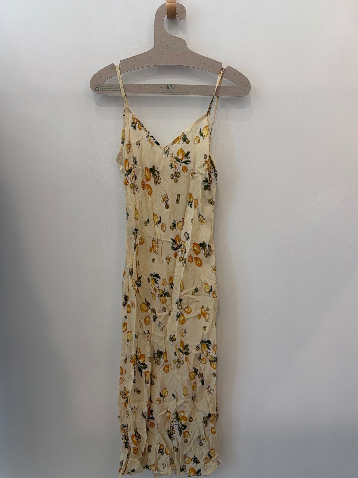 Sample Sale Freya Slip Dress in Lemons - Whimsy & Row