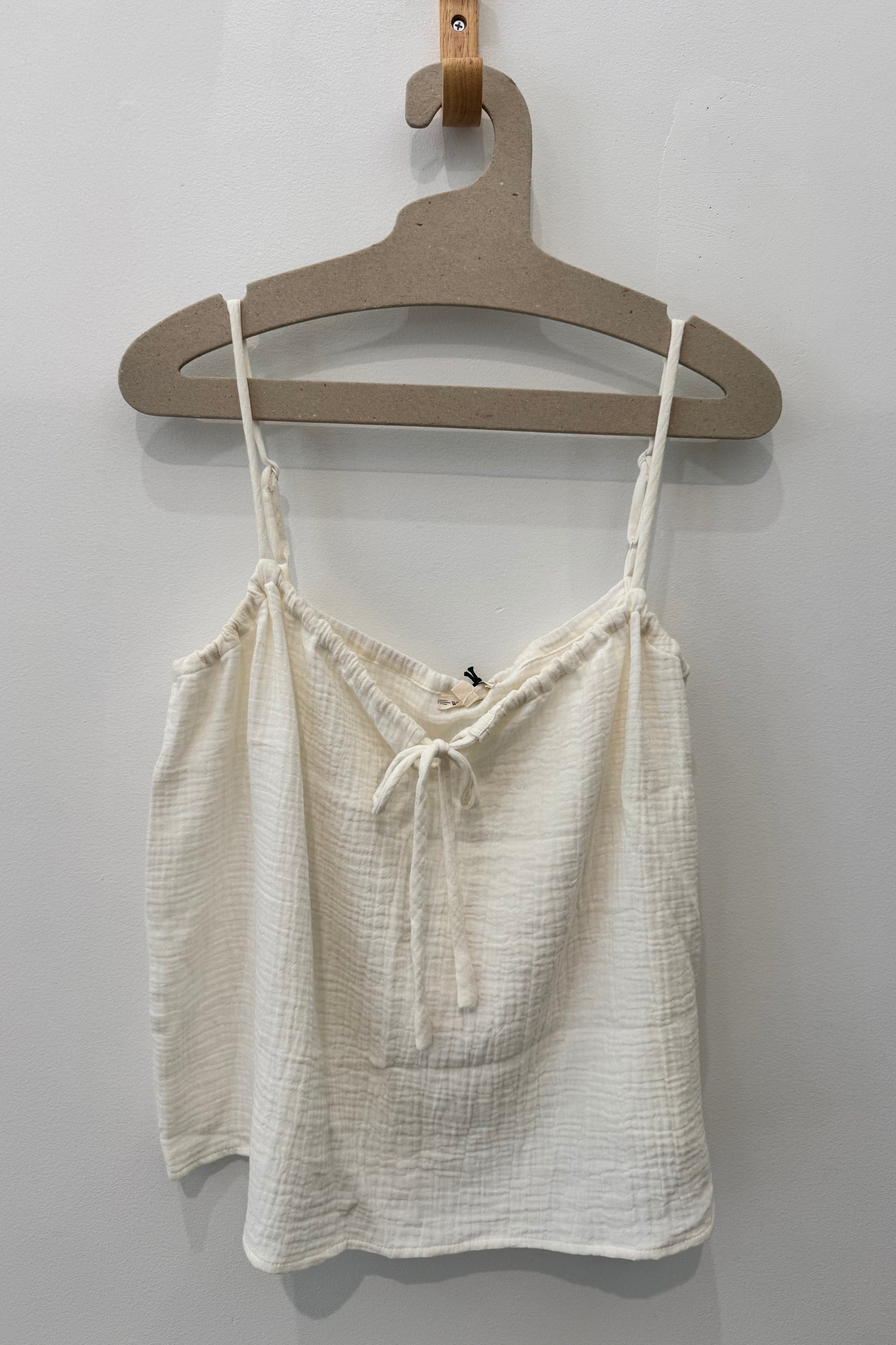 Sample Sale Sofia Top in White Gauze - Whimsy & Row