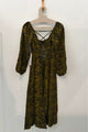 Sample Dress Luca Dress in Hunter Zebra