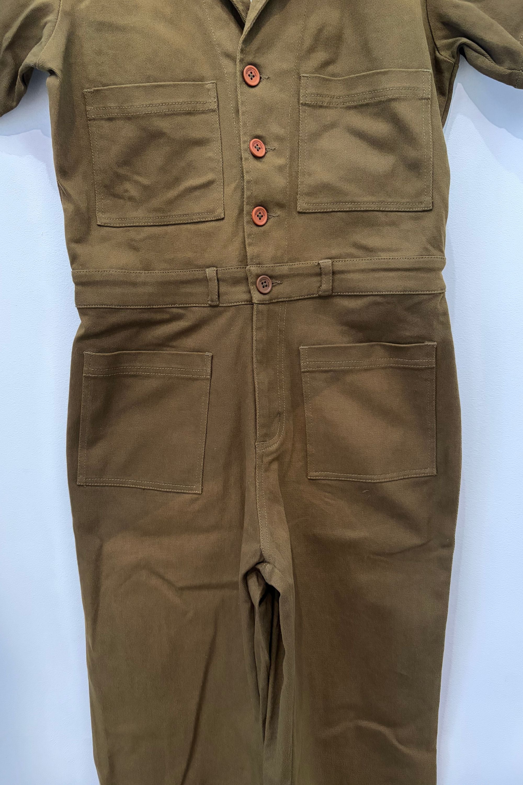 Sample Sale Logan Jumpsuit in Hunter - Whimsy & Row