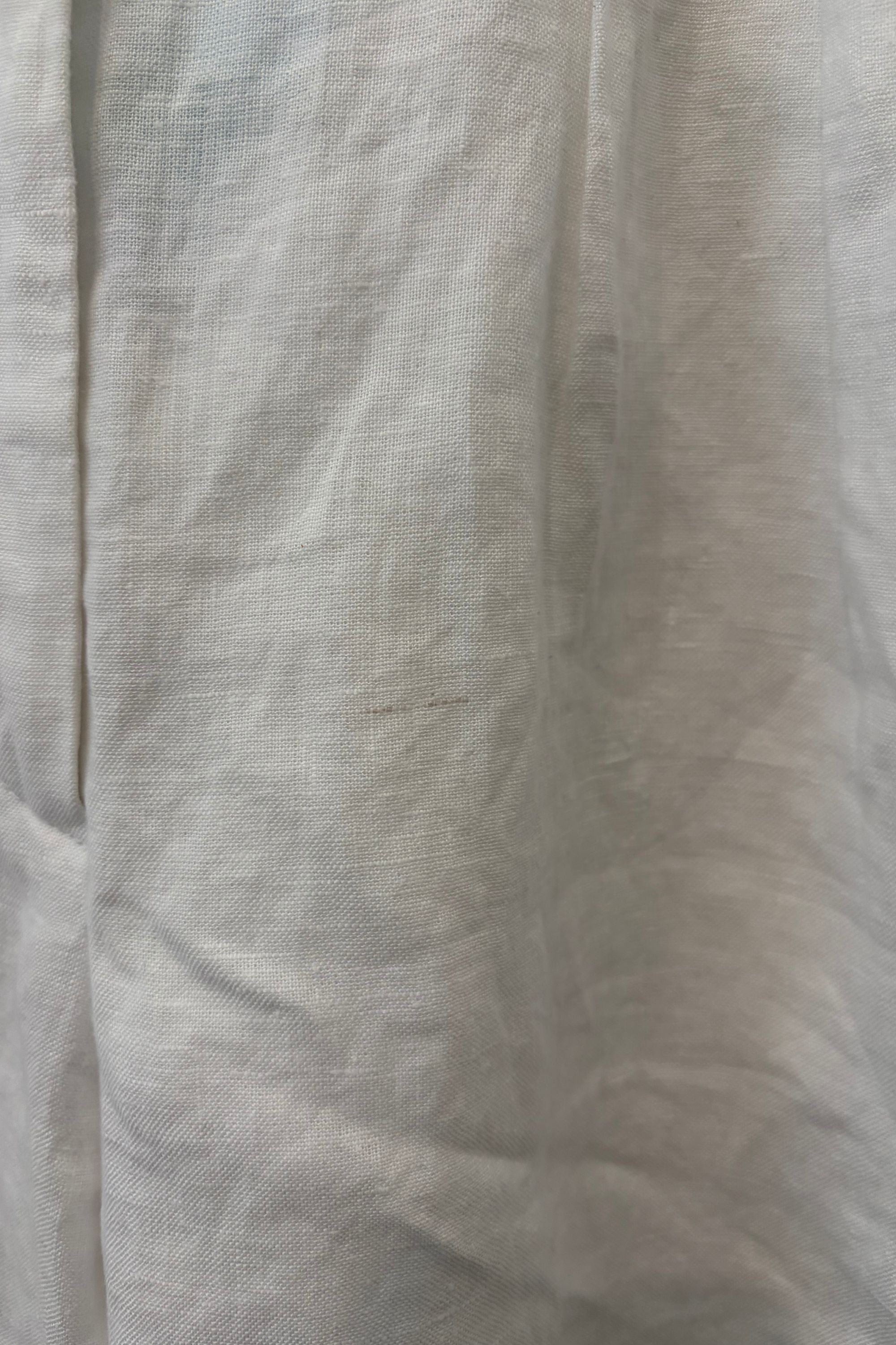 Sample Sale Leanna Pant in White Linen - Whimsy & Row