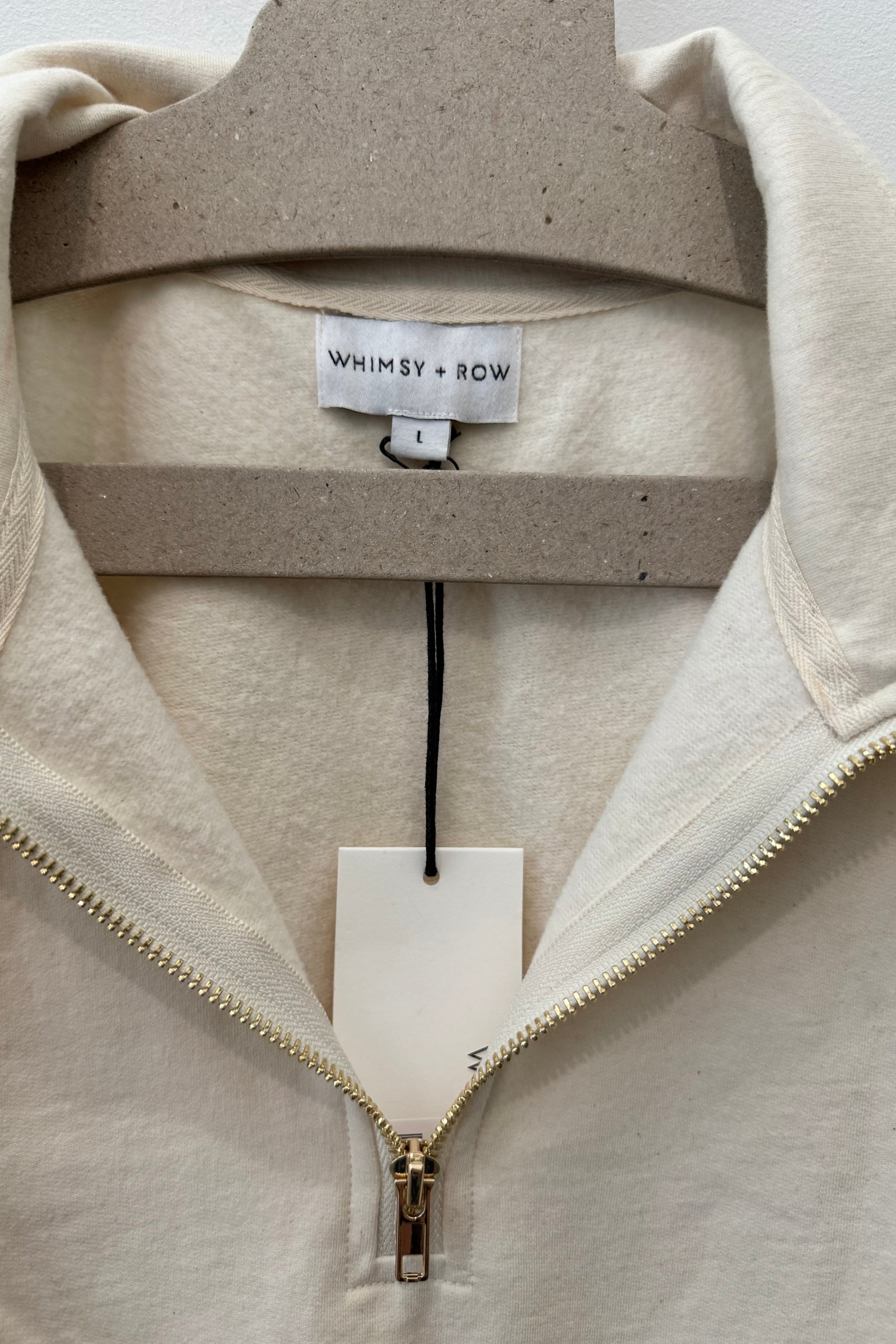 Sample Sale Diana Pullover in Cream - Whimsy & Row