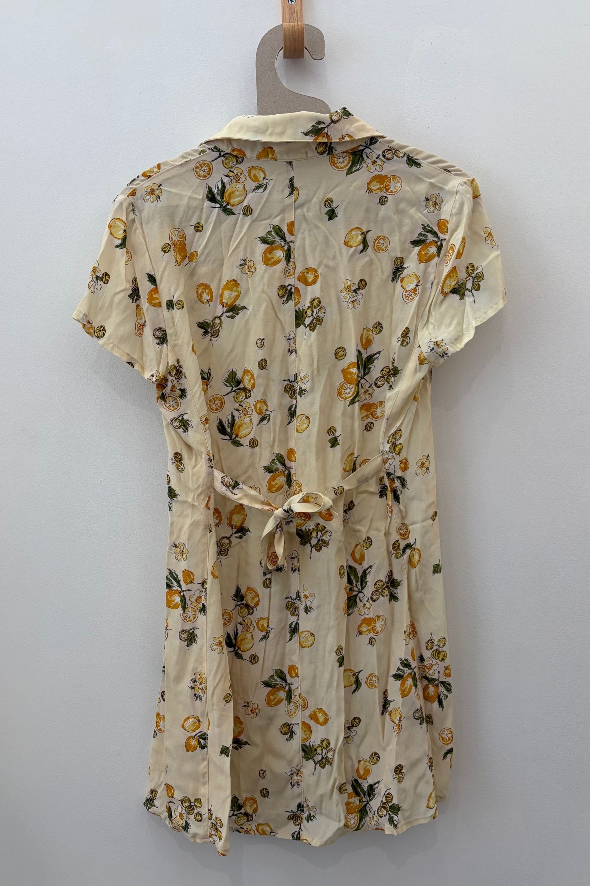 Sample Sale Ronnie Dress in Yellow (Lemons) - Whimsy & Row