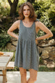 Kate Dress in Black Gingham