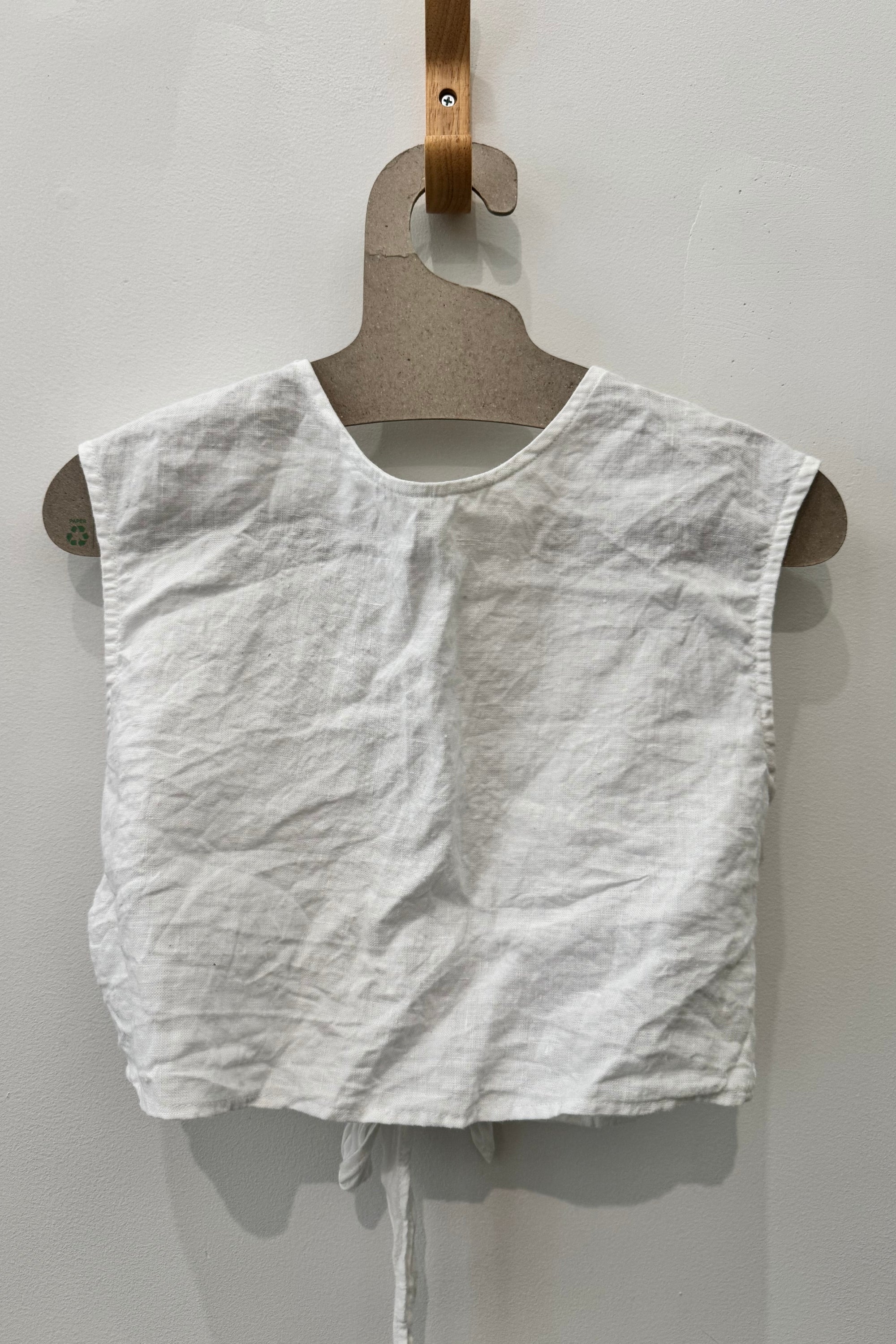 Sample Sale Valentina Top in White - Whimsy & Row
