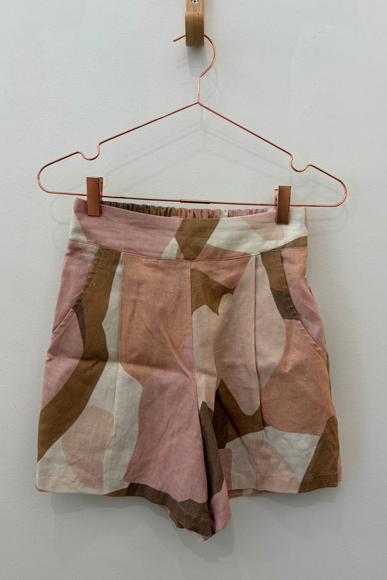 Sample Sale Clay Abstract Shorts - Whimsy & Row