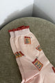 Sample Sale Sardine Socks in Light Pink