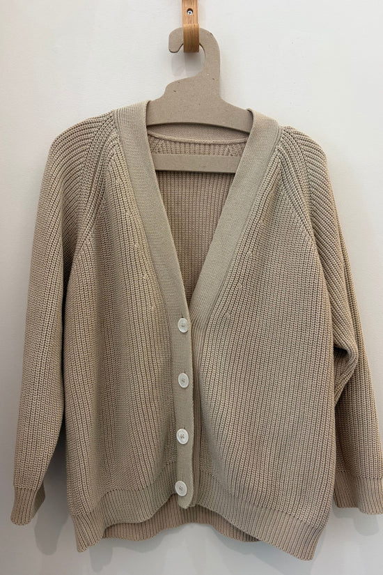 Sample Sale Chloe Cardigan in Oatmeal - Whimsy & Row