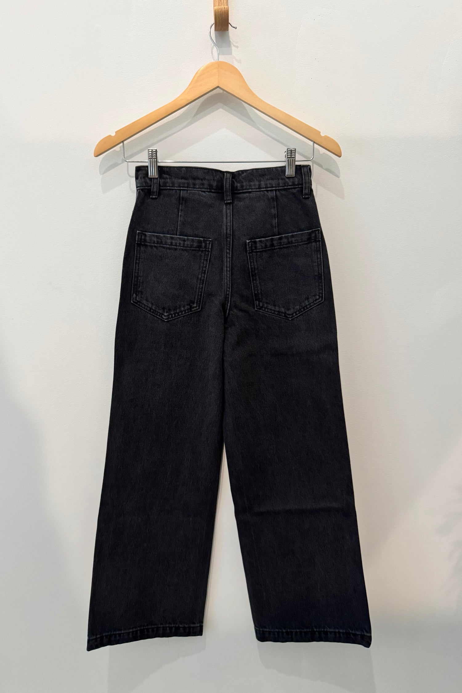 Sample Sale Flora Pant in Vintage Black Denim · Whimsy & Row 