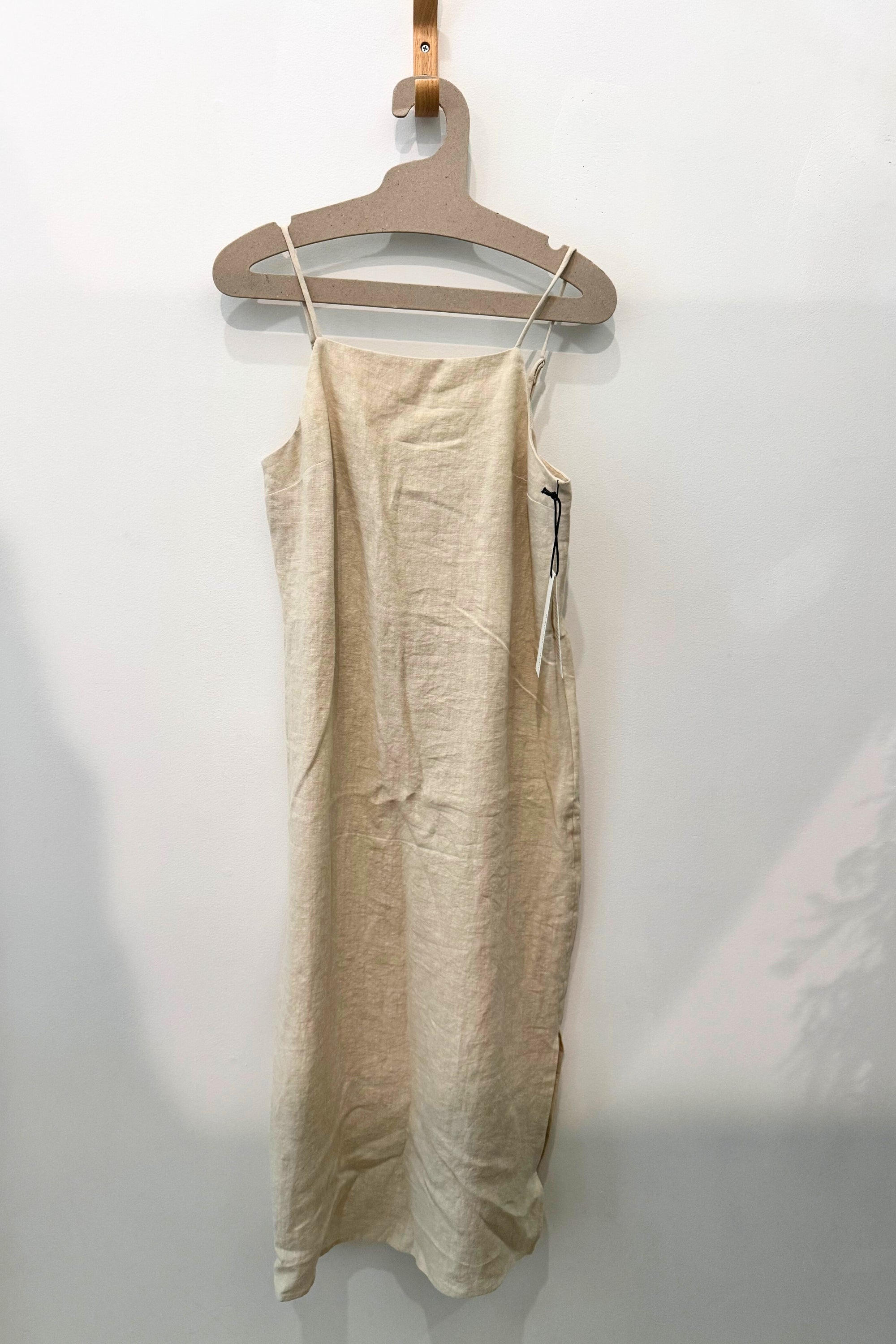 Sample Sale Loni Dress in Oatmeal Linen - Whimsy & Row