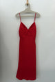 Sample Sale Midi Red Dress