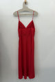 Sample Sale Midi Red Dress