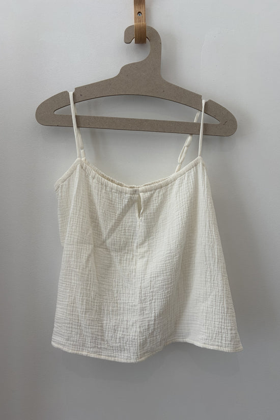 Sample Sale Sofia Top in Cream Gauze - Whimsy & Row