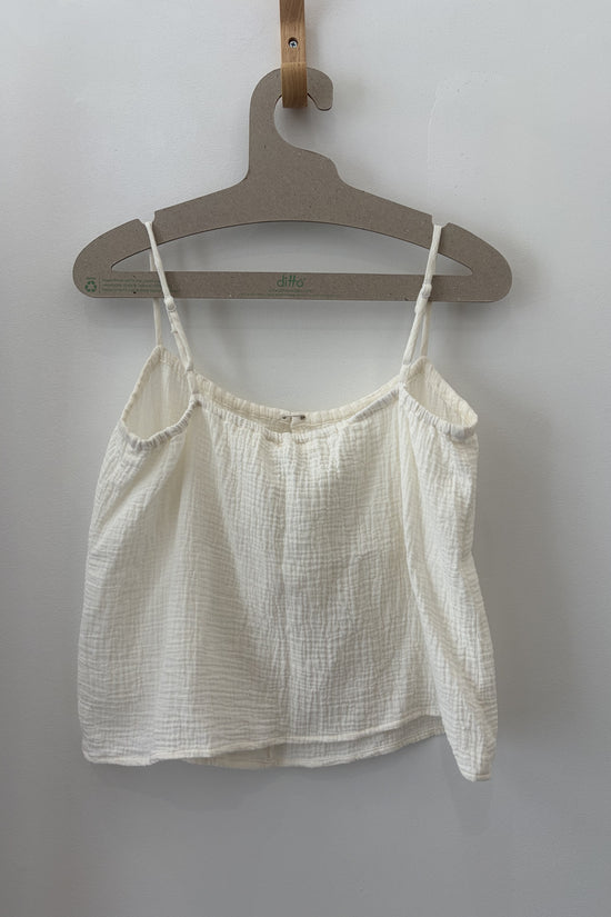 Sample Sale Sofia Top in Cream Gauze - Whimsy & Row