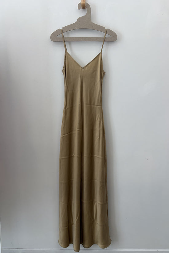 Sample Sale Bonnie Dress in Silky Gold - Whimsy & Row