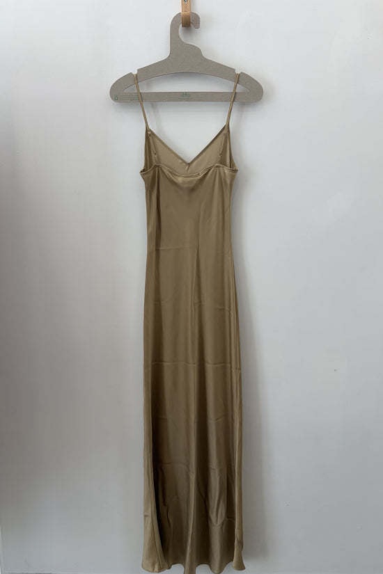 Sample Sale Bonnie Dress in Silky Gold - Whimsy & Row