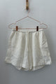 Sample Sale Allison Shorts in Cream Gauze