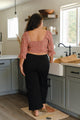 Sample Sale Eden Crop Top in Floral Extended