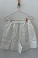Sample Sale Marissa Boxer Short in White Embroidery