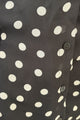Sample Sale Ronnie Dress in Black Polka Dots