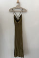Sample Sale Camille Dress in Silky Hunter