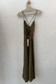 Sample Sale Camille Dress in Silky Hunter
