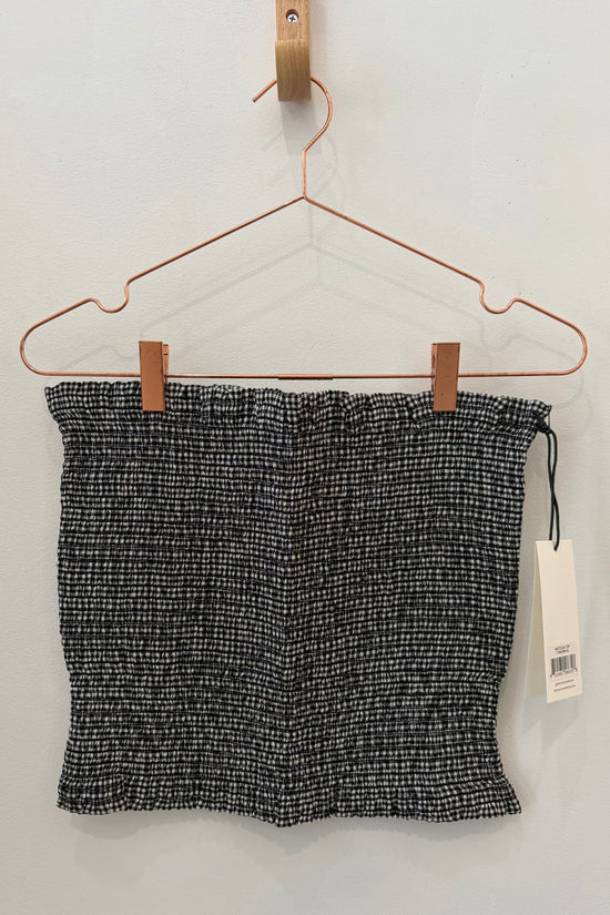 Sample Sale Matilda Top in Black Gingham - Whimsy & Row