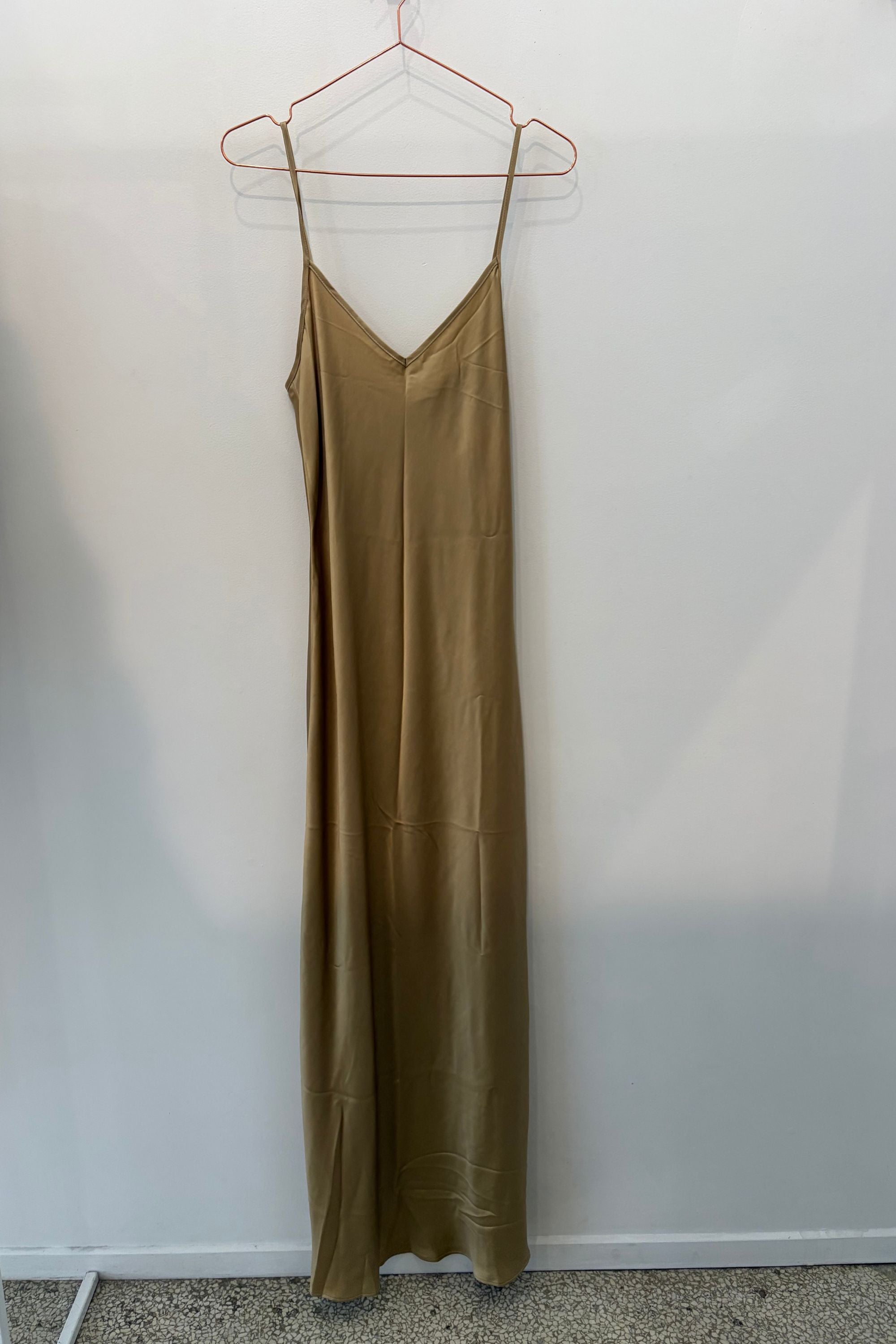 Sample Sale Bonnie Dress in Silky Gold - Whimsy & Row