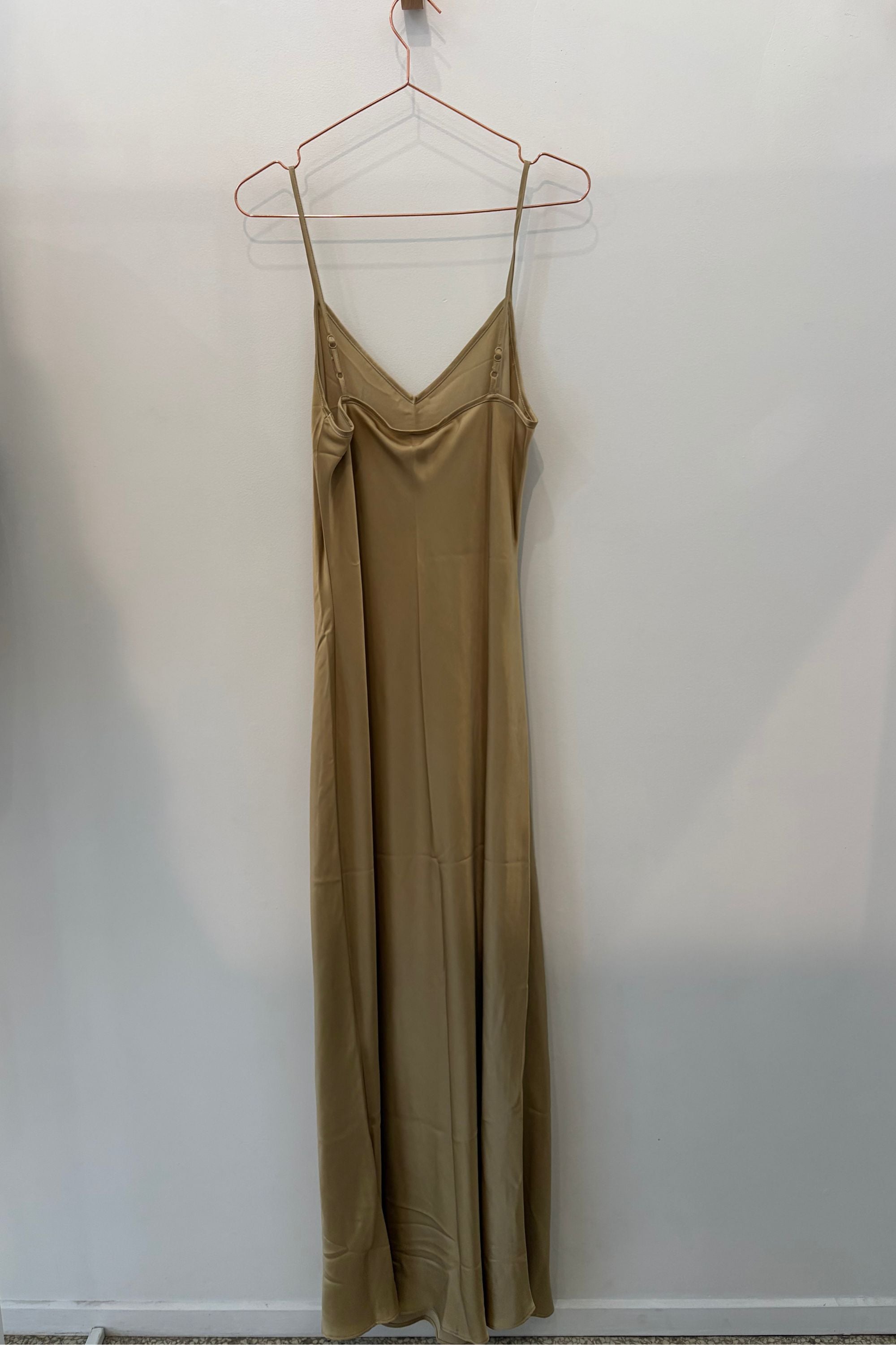 Sample Sale Bonnie Dress in Silky Gold - Whimsy & Row