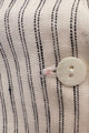 Sample Sale Bowie Vest in Stripe Linen