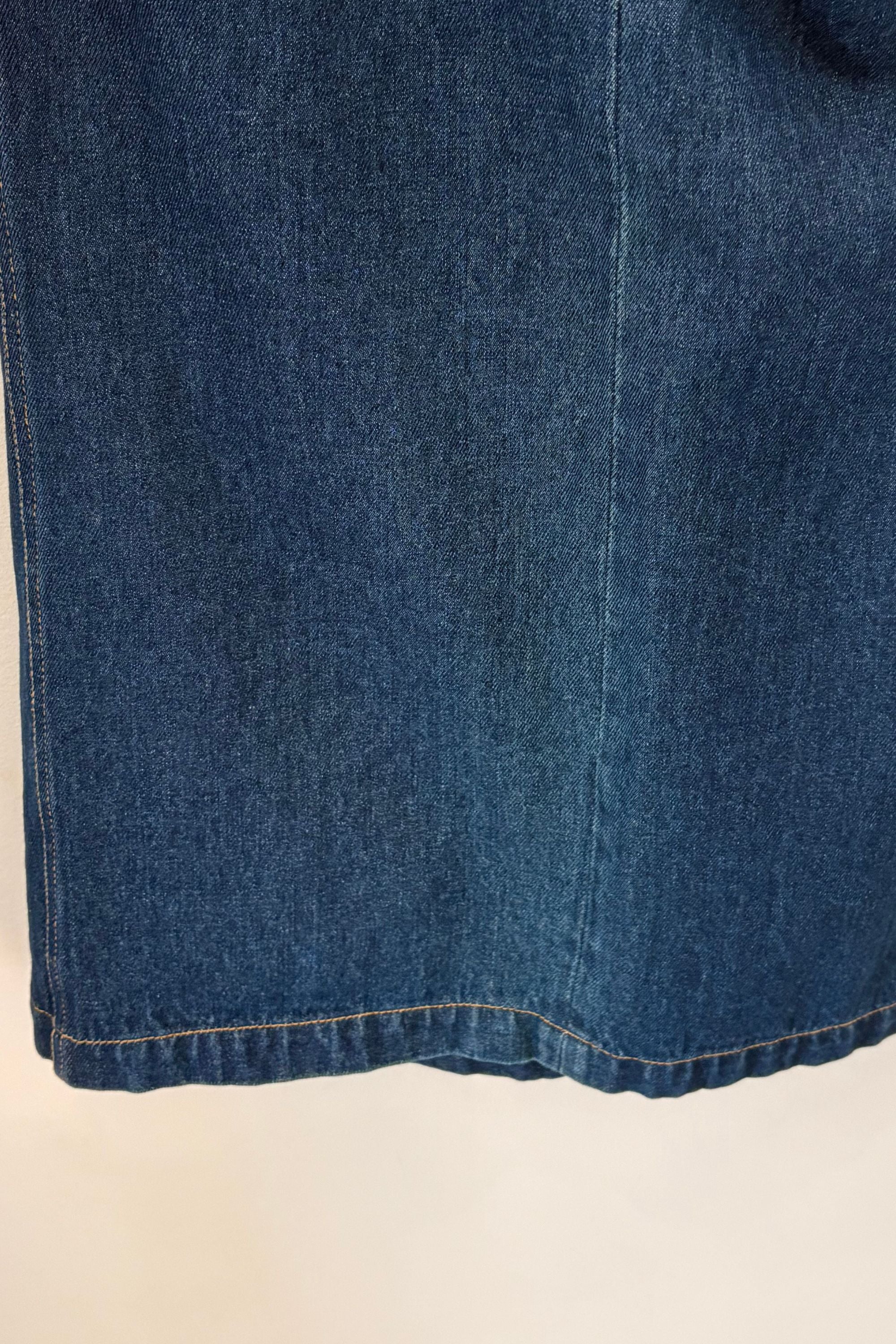 Sample Sale Alanis Skirt in Dark Denim - Whimsy & Row
