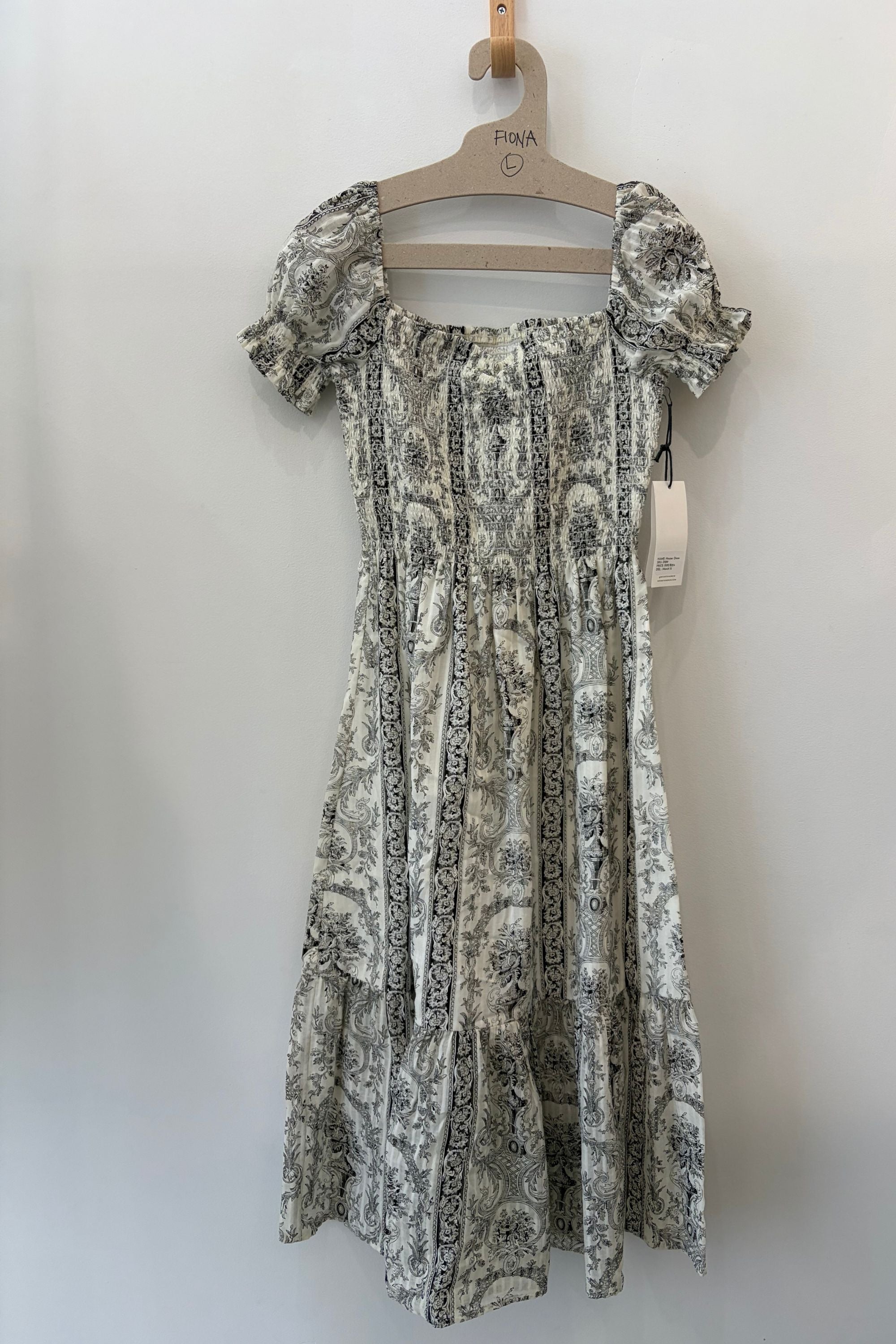 Sample Sale Harper Dress in Venetian Print - Whimsy & Row