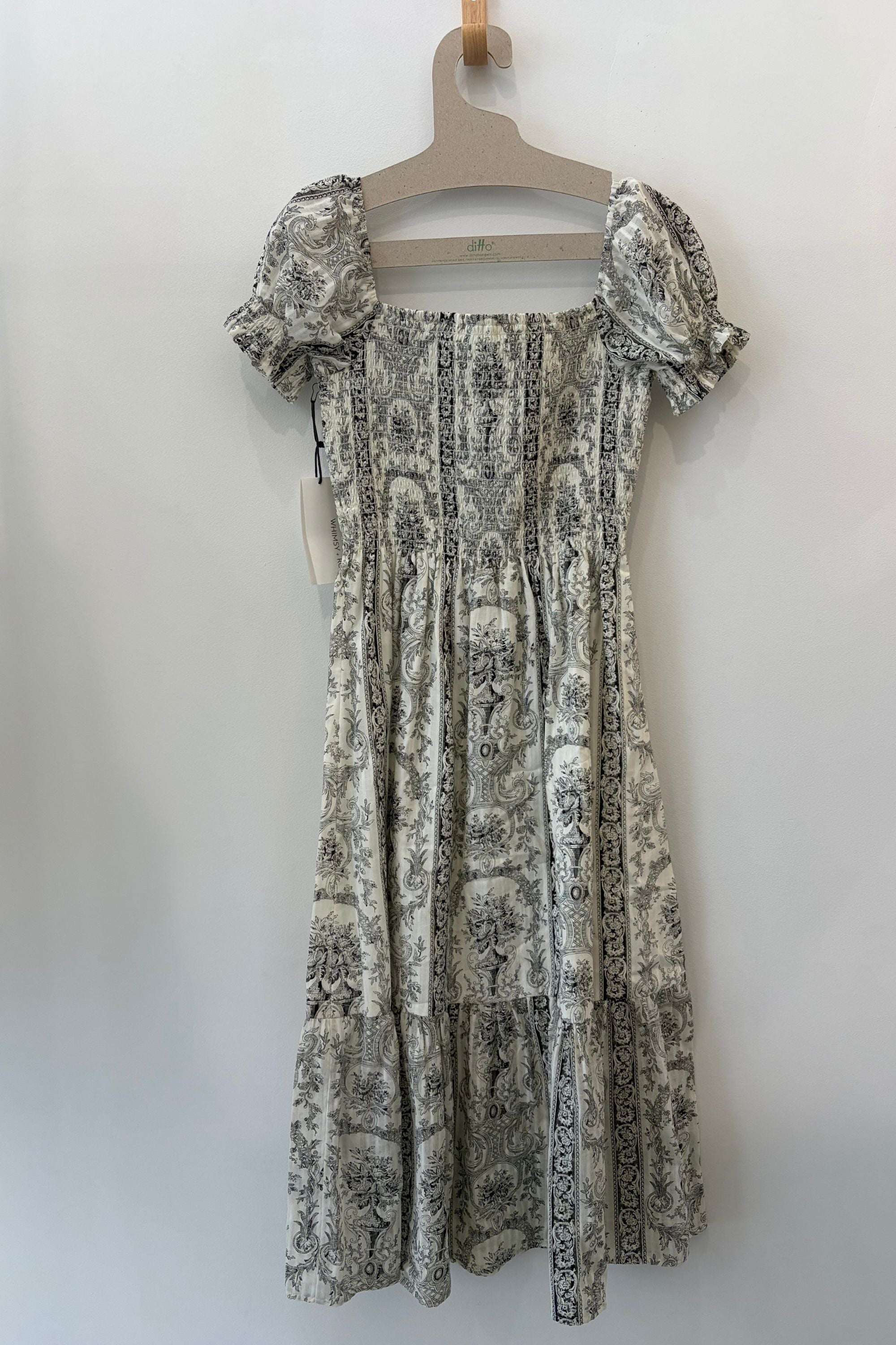 Sample Sale Harper Dress in Venetian Print - Whimsy & Row