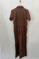 Sample Sale Logan Jumpsuit in Chocolate