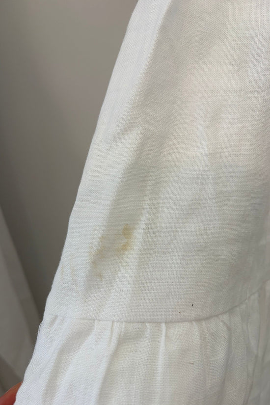 Sample Sale Rachel Dress in White Linen - Whimsy & Row
