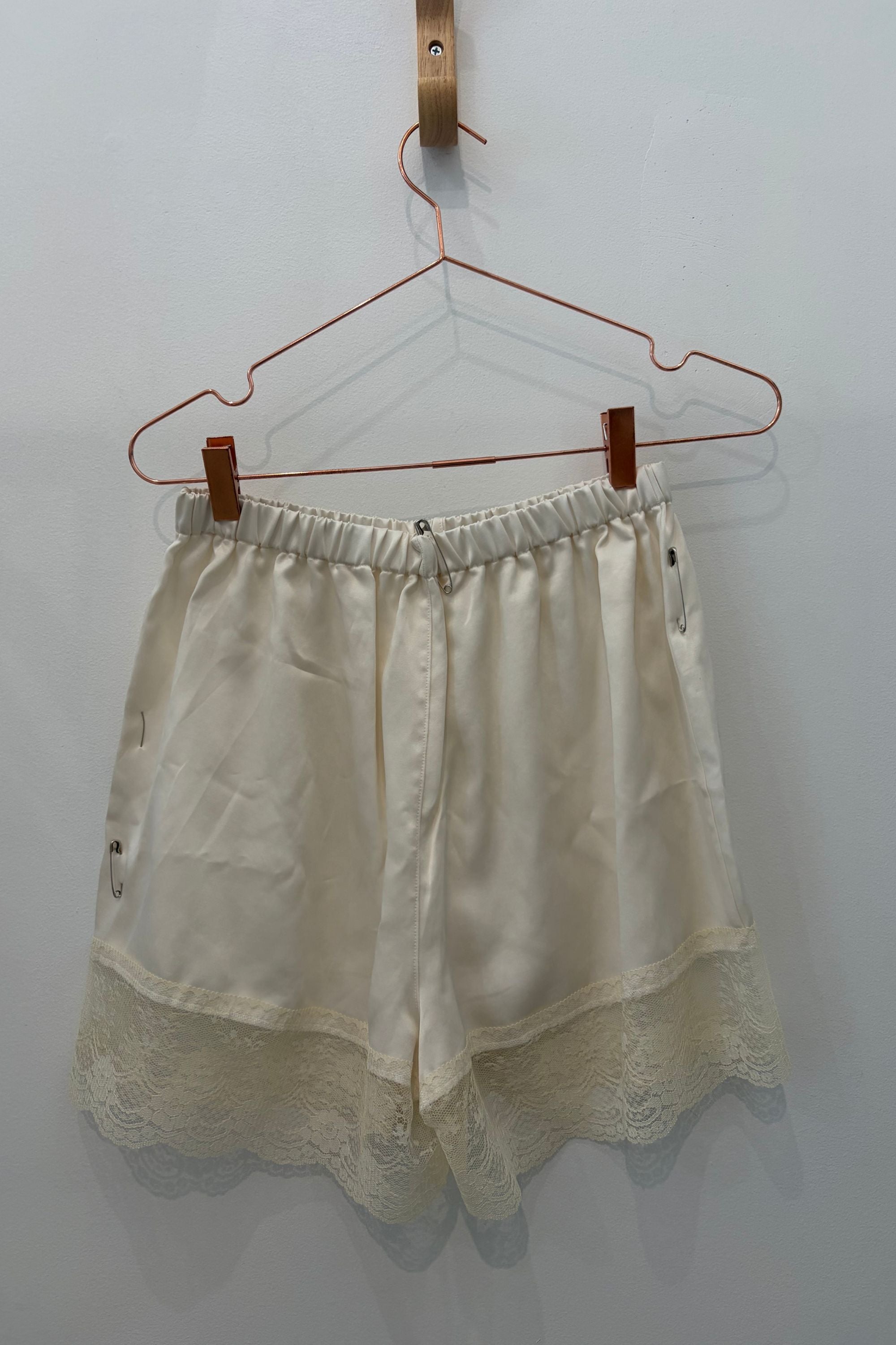 Marissa Boxer Short in Silky Cream - Whimsy & Row