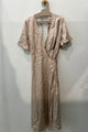 Sample Sale Lola Wrap Dress in Champagne