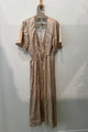 Sample Sale Lola Wrap Dress in Champagne