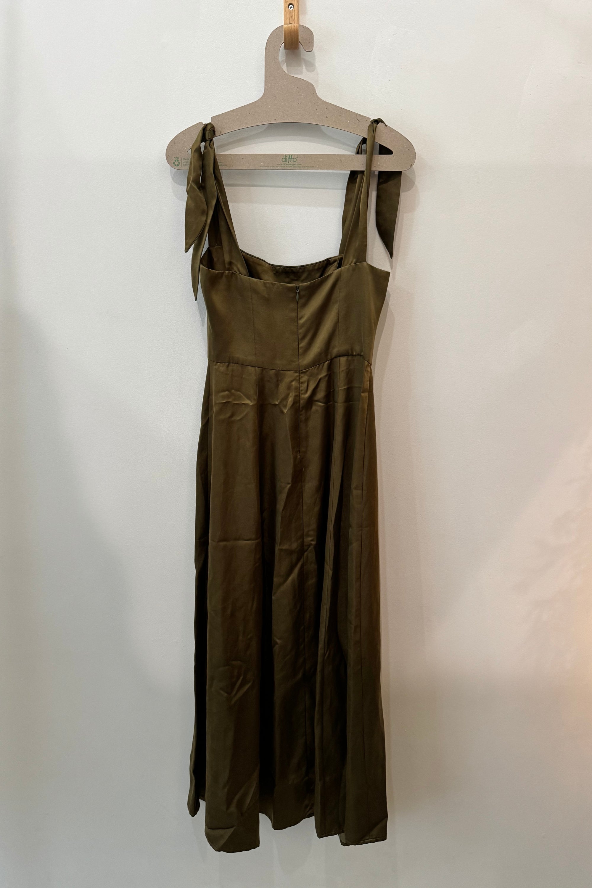 Sample Sale Danielle Dress in Hunter Green - Whimsy & Row