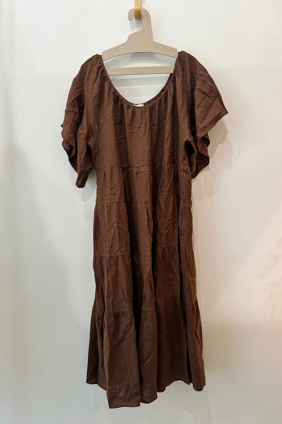 Sample Sale Rachel Dress in Chocolate - Whimsy & Row