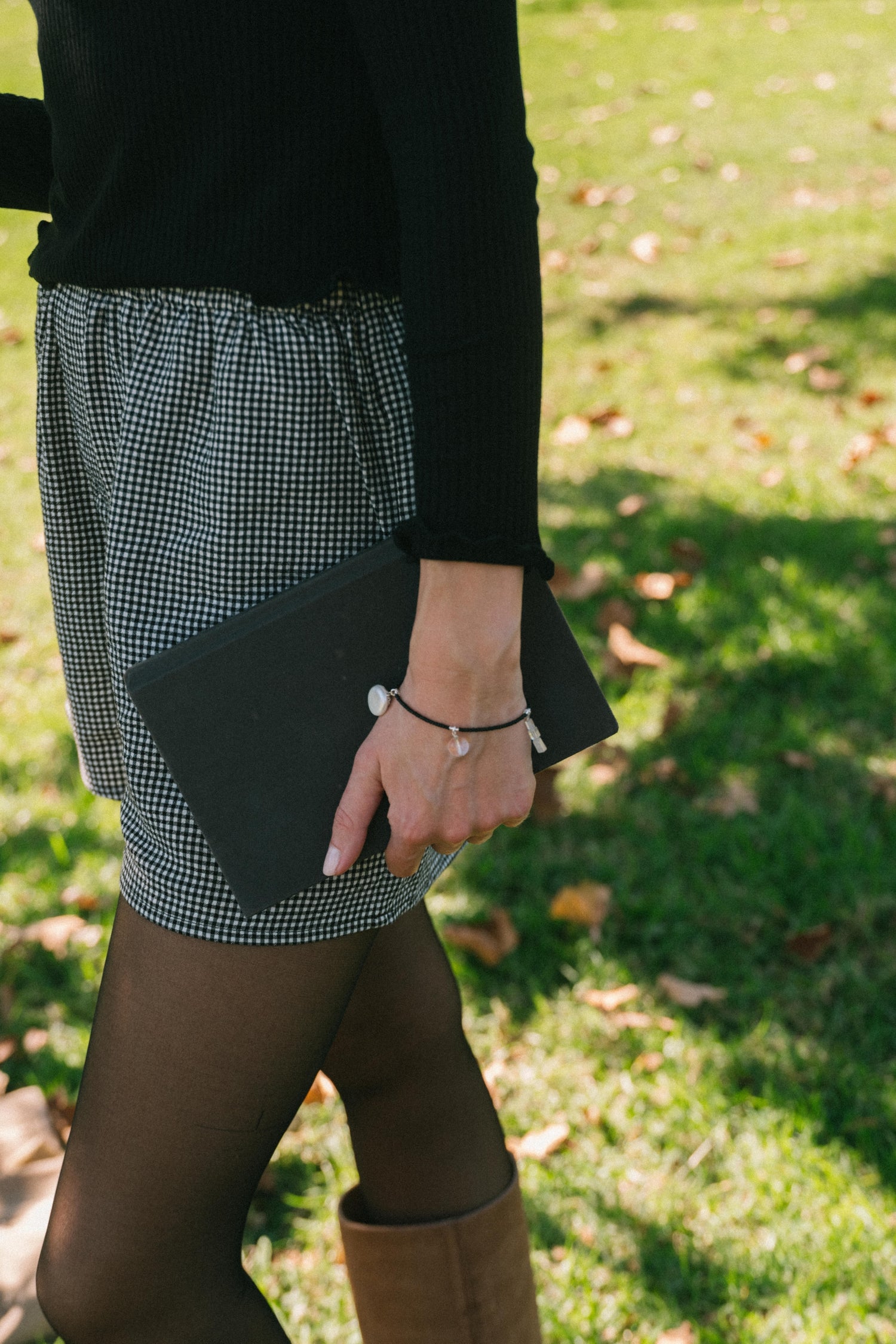 Sea + Pattern Gem Charm Bracelet 7